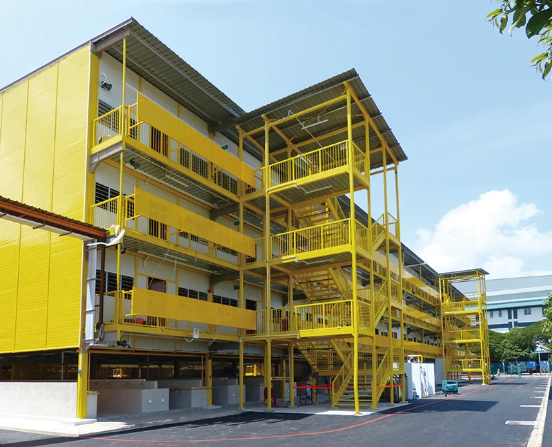 Labor Dormitory in Singapore Labor Dormitory in Singapore